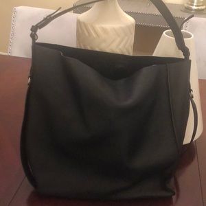 Black leather 100% All Saints tote